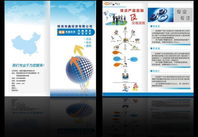 金融投资折页 技术赋能推广新策略